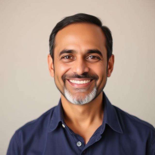 Portrait of Vikram Shah